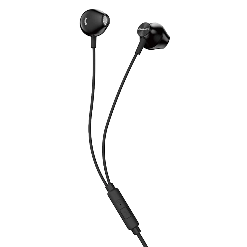 Philips Wired Earbud Black